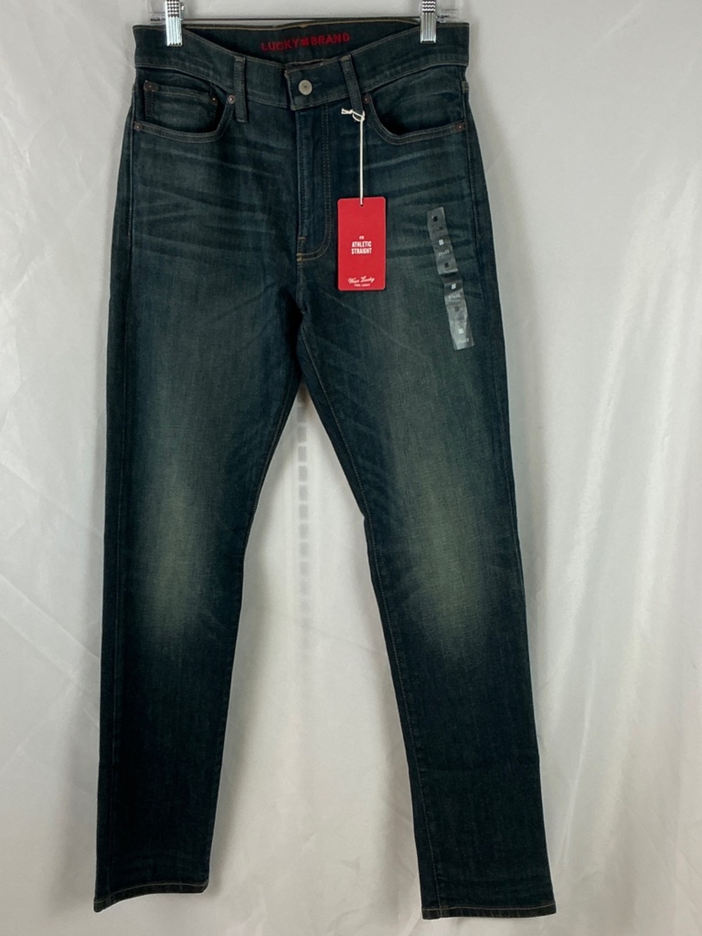 Lucky Brand Men's Slim Straight Jeans - Dark Indigo Wash
